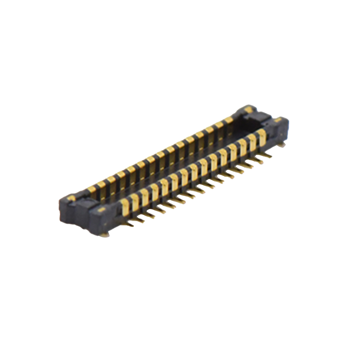 Board to Board Pitch0.4 H0.65mm公座 30Pin 黑色 镀金1.5u"